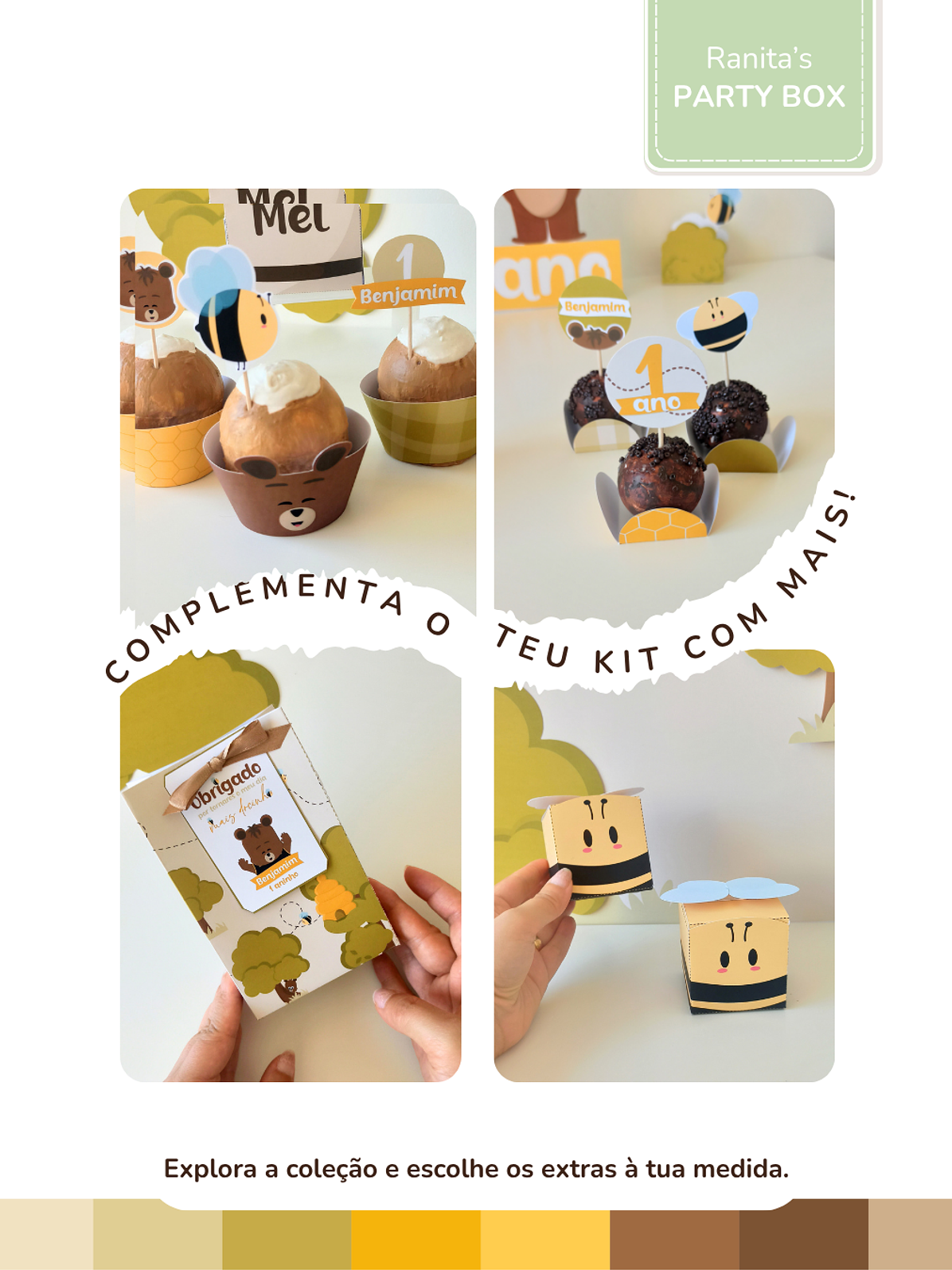 Kit de festa – Ursinho Ben 17