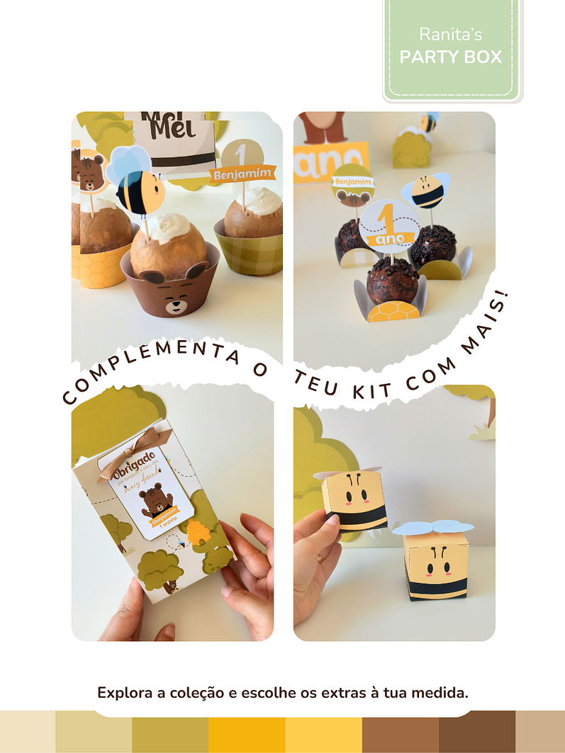 Kit de festa – Ursinho Ben 17