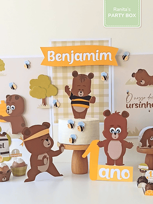 Kit de festa – Ursinho Ben