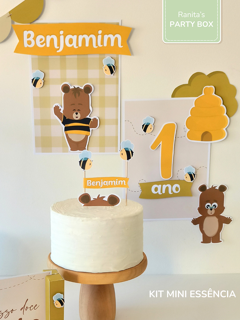 Kit de festa – Ursinho Ben 15