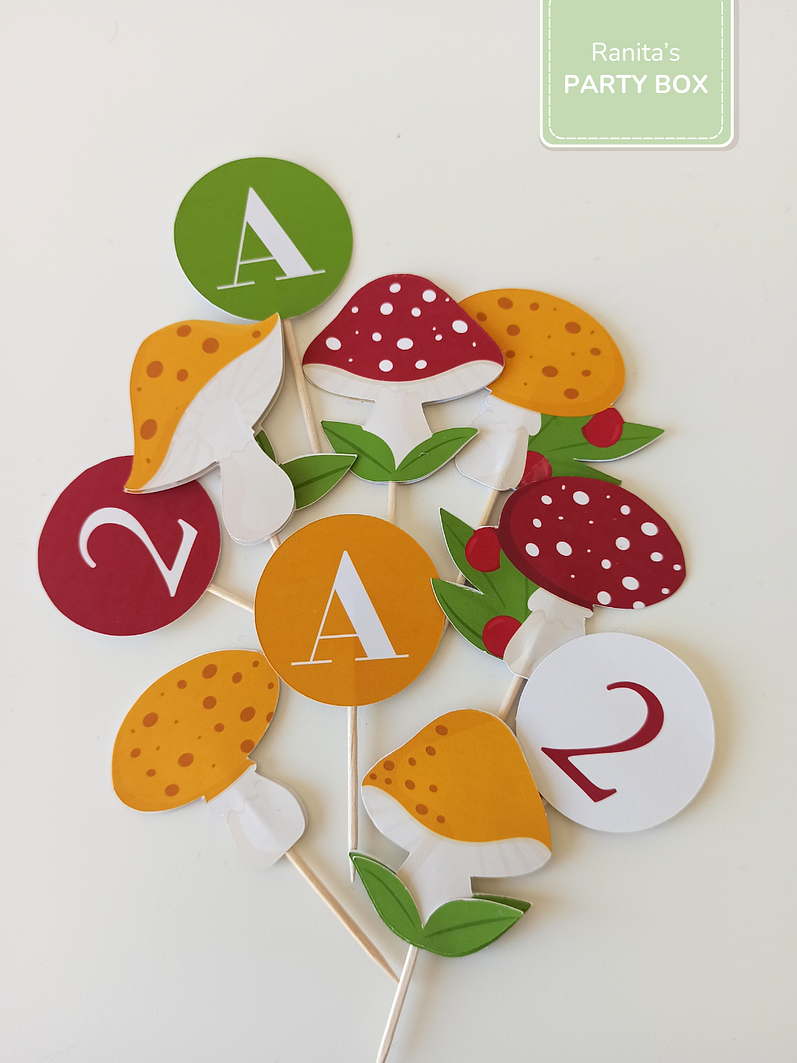 Kit de festa – Cogumelos 9