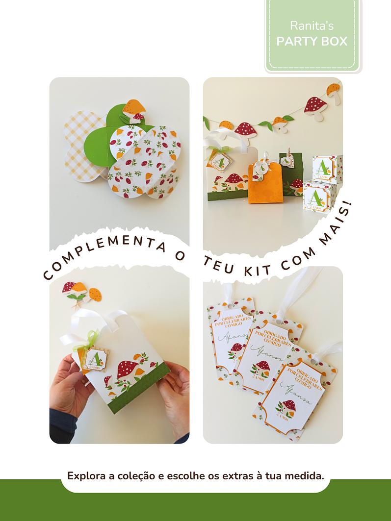 Kit de festa – Cogumelos 12