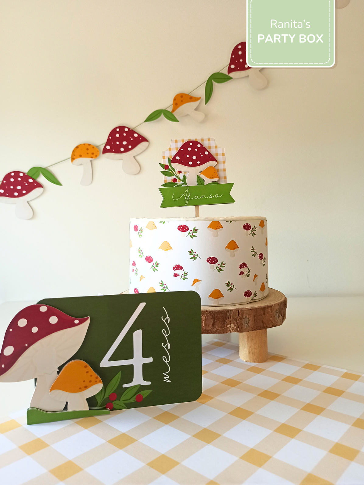 Kit de festa – Cogumelos 11