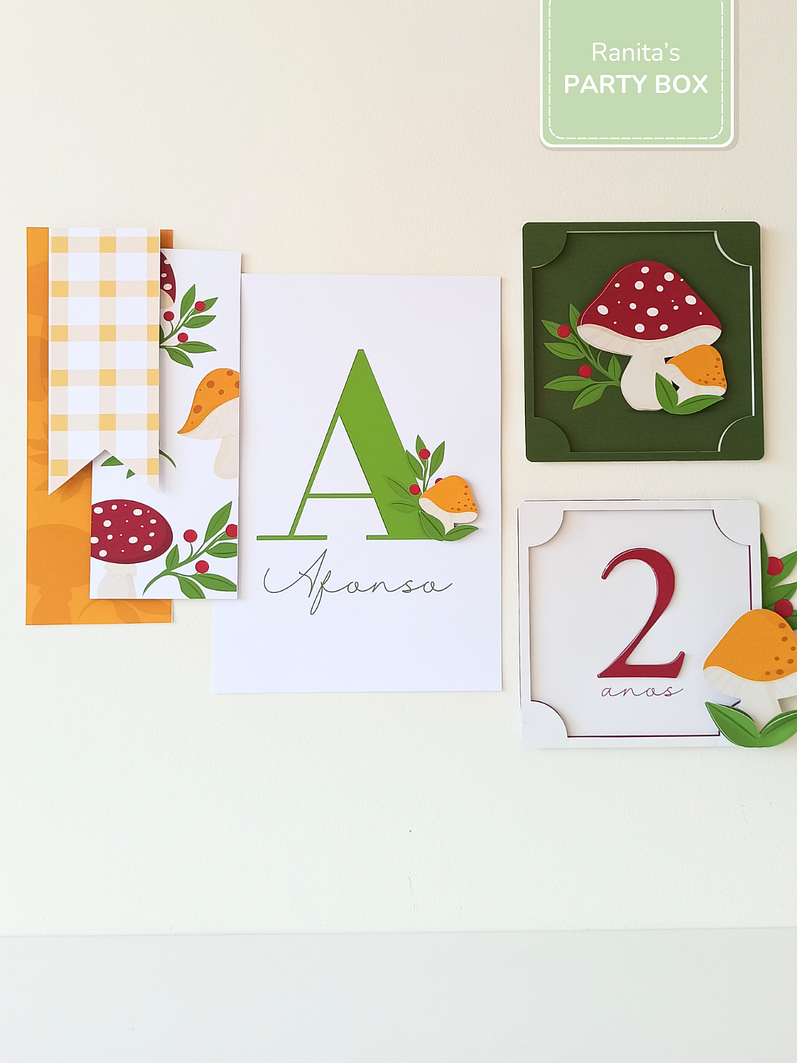 Kit de festa – Cogumelos 5