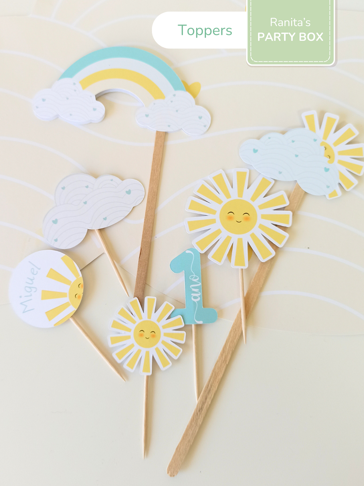 Kit de festa – Raio de Sol - Sunshine 11