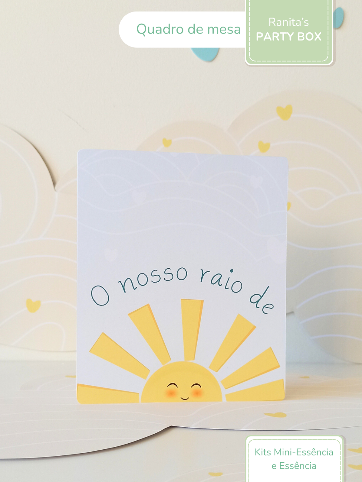Kit de festa – Raio de Sol - Sunshine 14