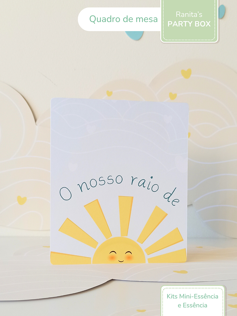 Kit de festa – Raio de Sol - Sunshine 14