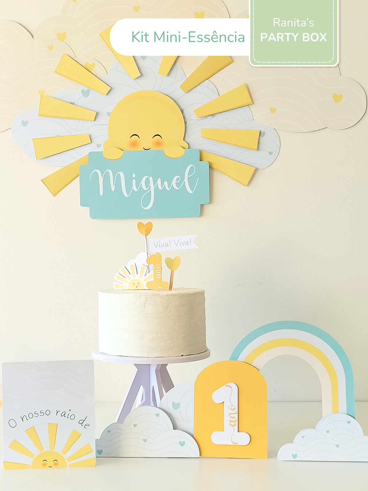 Kit de festa – Raio de Sol - Sunshine 15