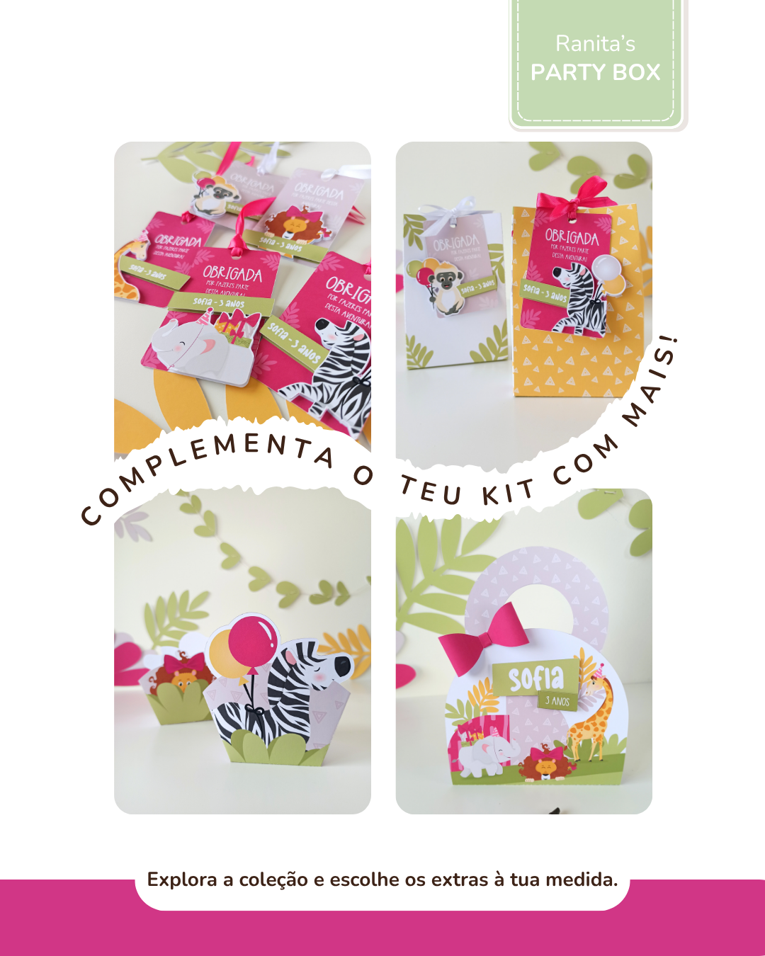Kit de festa – Safari - Stay Wild Girl 15