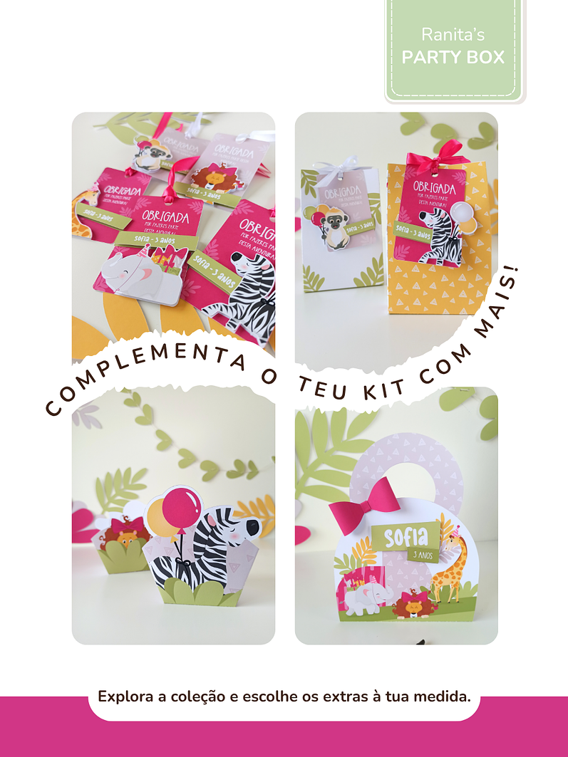 Kit de festa – Safari - Stay Wild Girl 15