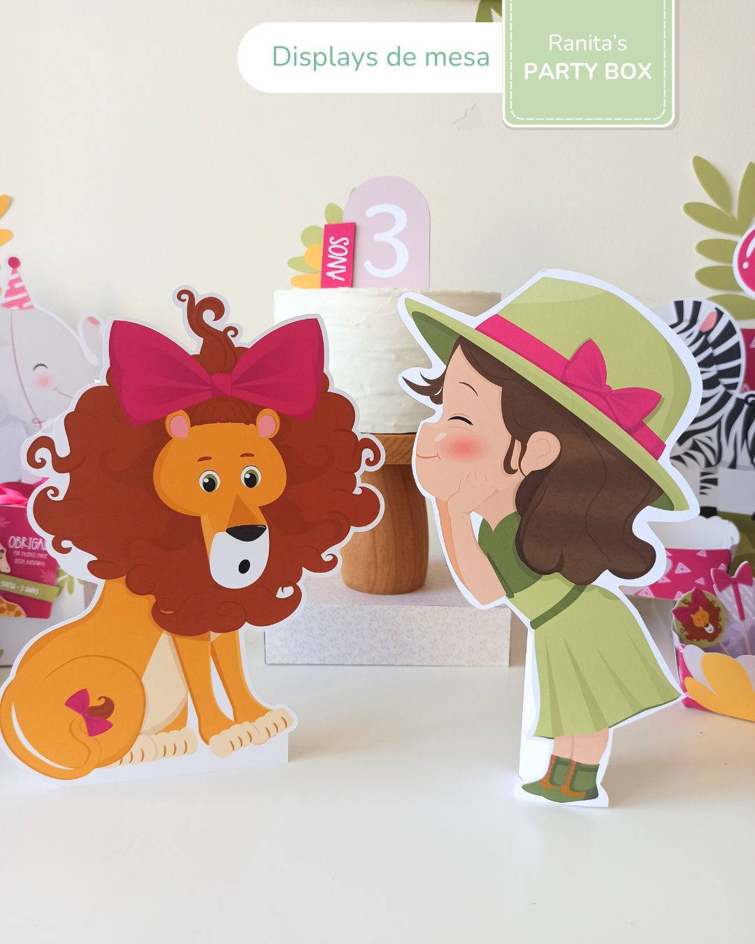 Kit de festa – Safari - Stay Wild Girl 11