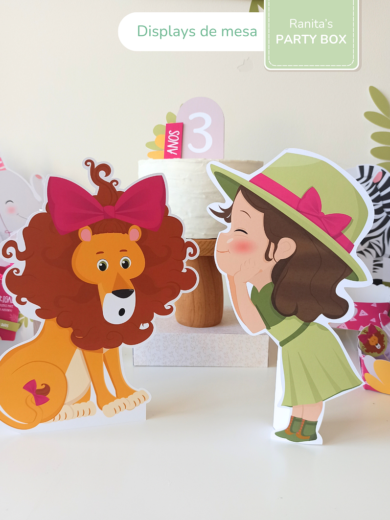 Kit de festa – Safari - Stay Wild Girl 11