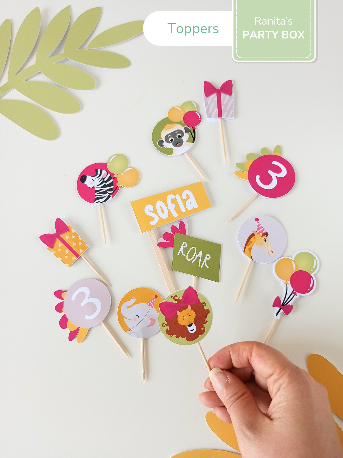 Kit de festa – Safari - Stay Wild Girl 13