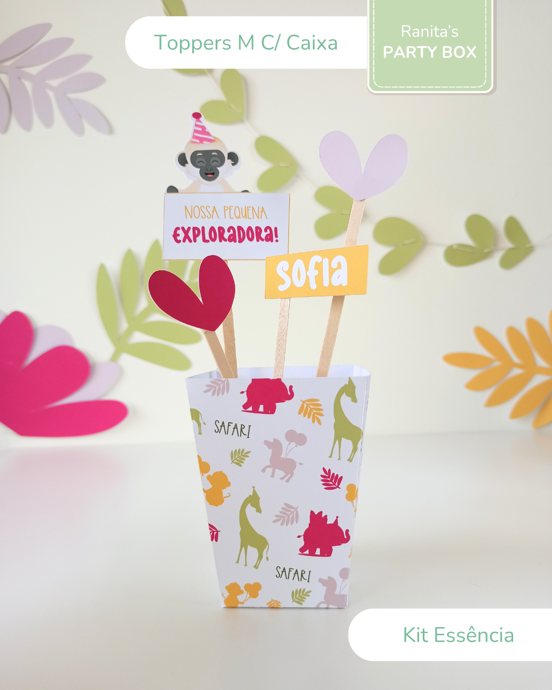 Kit de festa – Safari - Stay Wild Girl 14