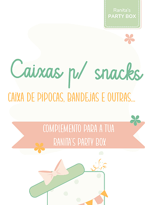 Caixas P/ Snacks