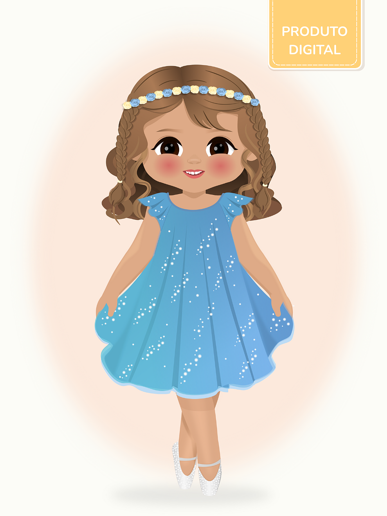 Ilustração Personalizada - Corpo inteiro 1