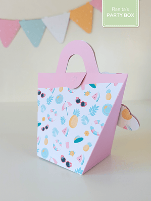 Saquinho de Praia - Festa Flamingo de Verão