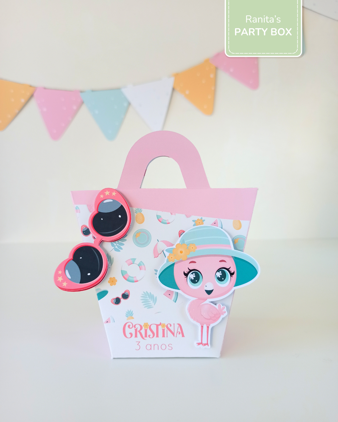 Saquinho de Praia - Festa Flamingo de Verão 3