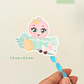 Stickers Personalizados | Pack de 12 - Festa Flamingo de Verão  - Thumbnail 3