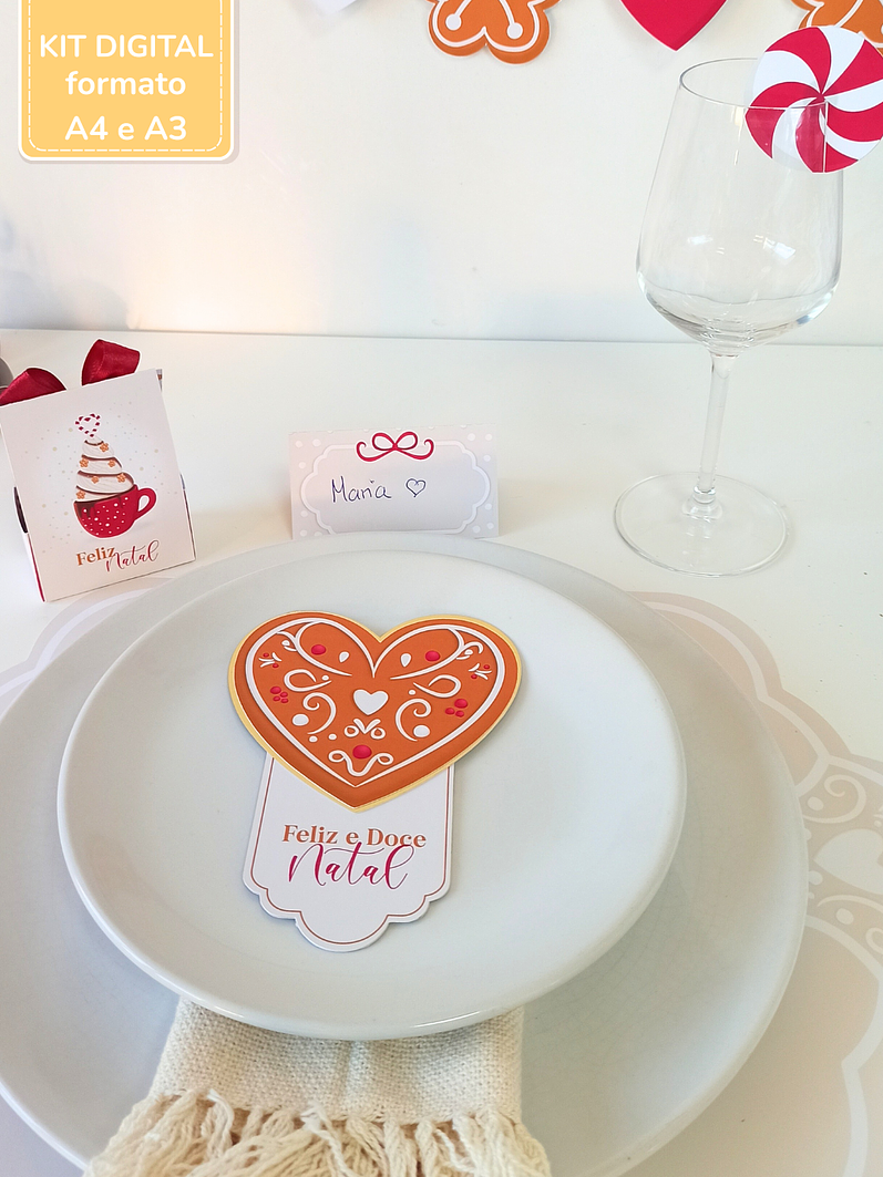  Kit Digital Mesa Posta | Doce Ballet de Natal 4