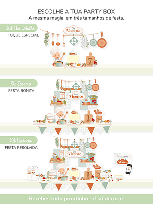 Kit de festa – Baby Bistrô