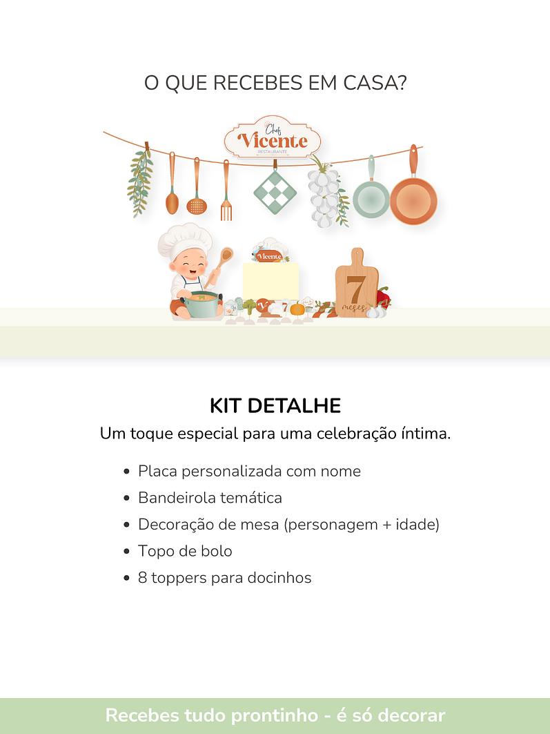 Kit de festa – Baby Bistrô 3