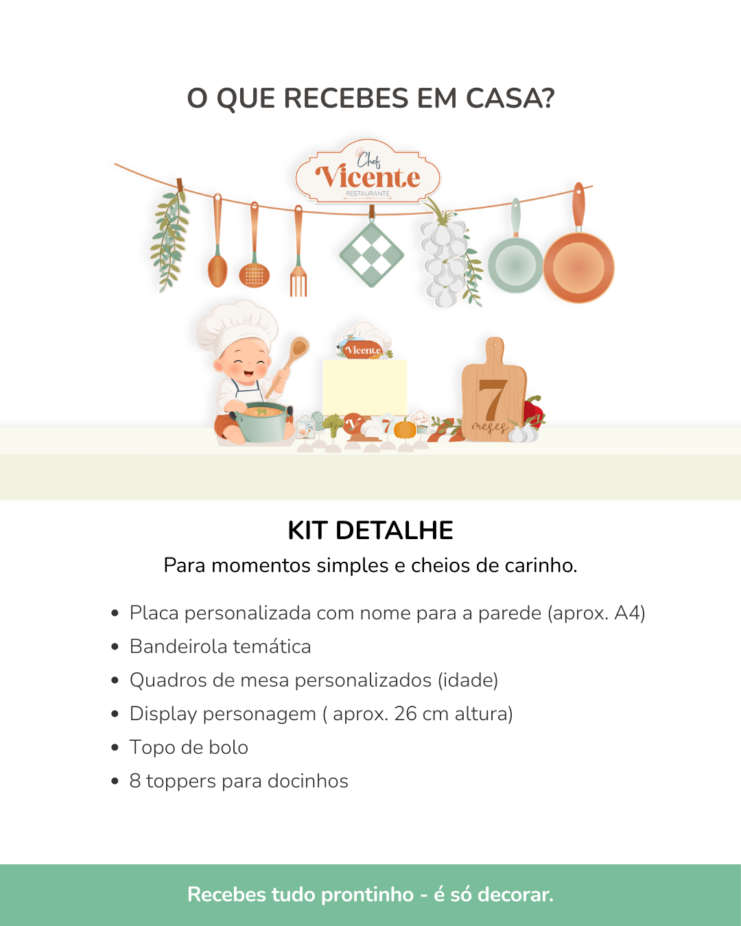 Kit de festa – Baby Bistrô 3