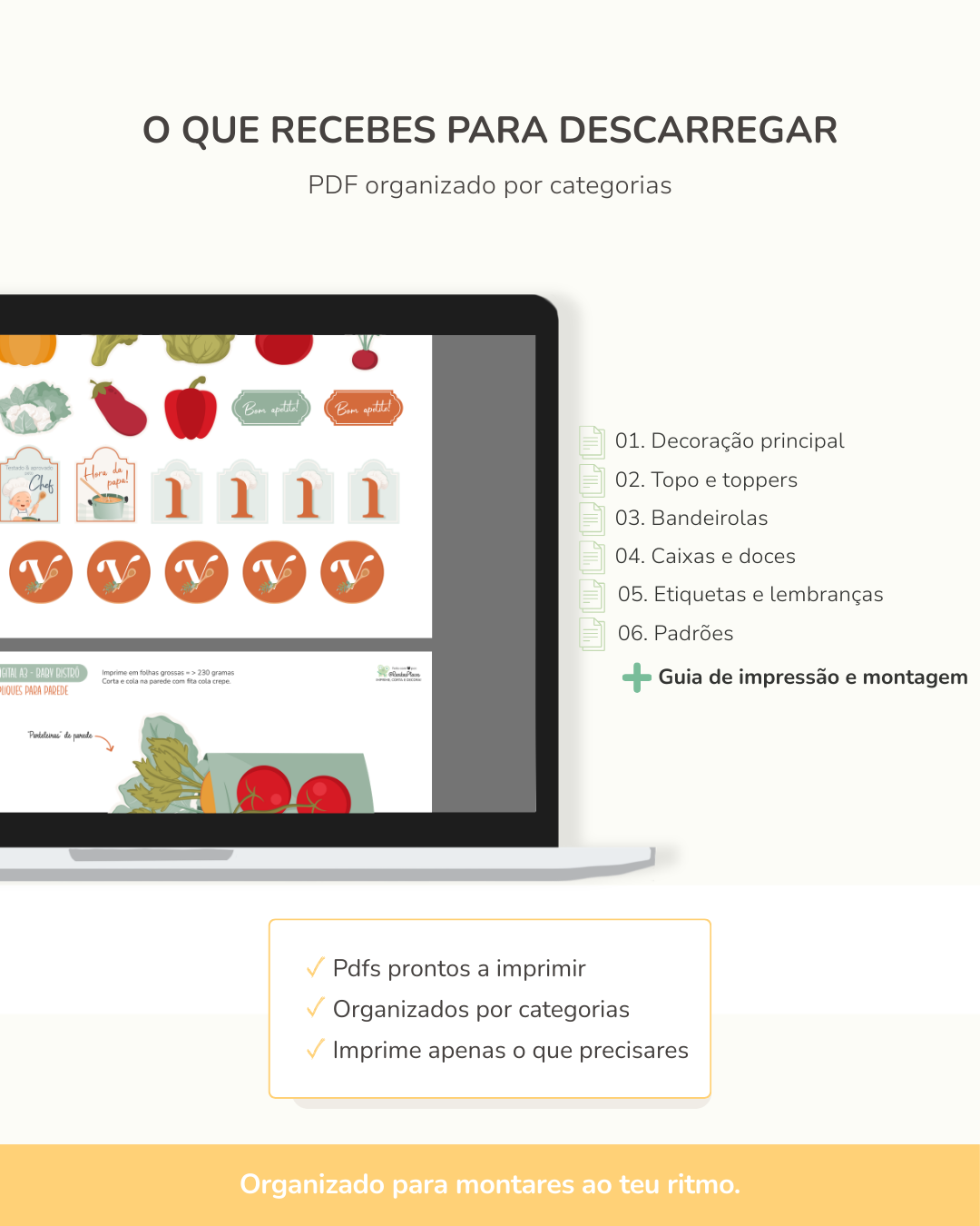  Kit Digital A3 - Baby Bistrô 3