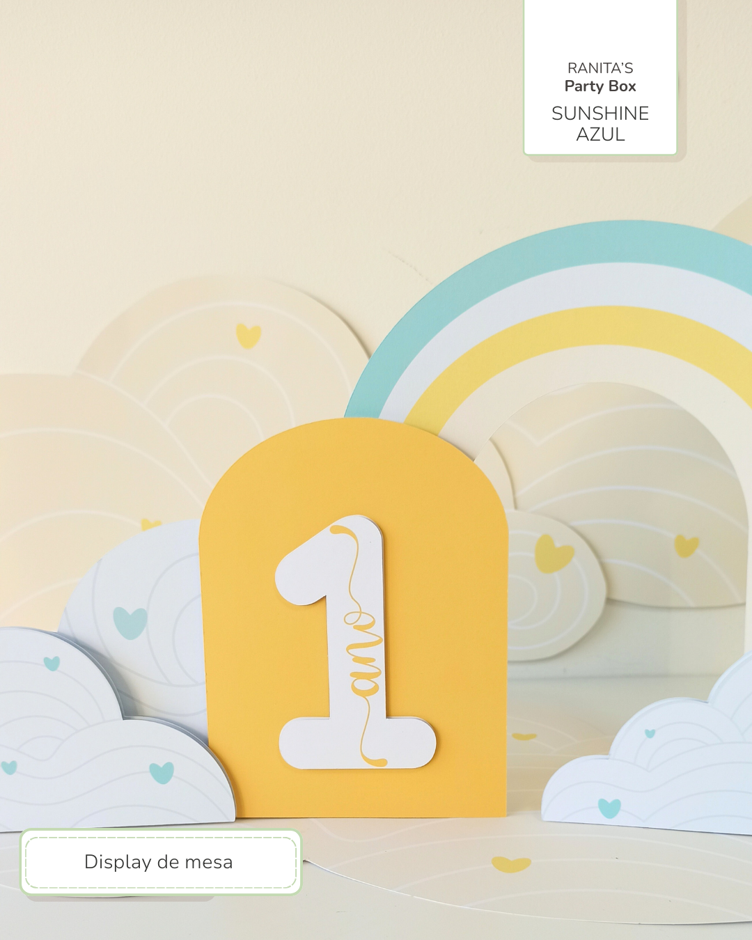 Kit de festa – Raio de Sol (Sunshine azul) 7