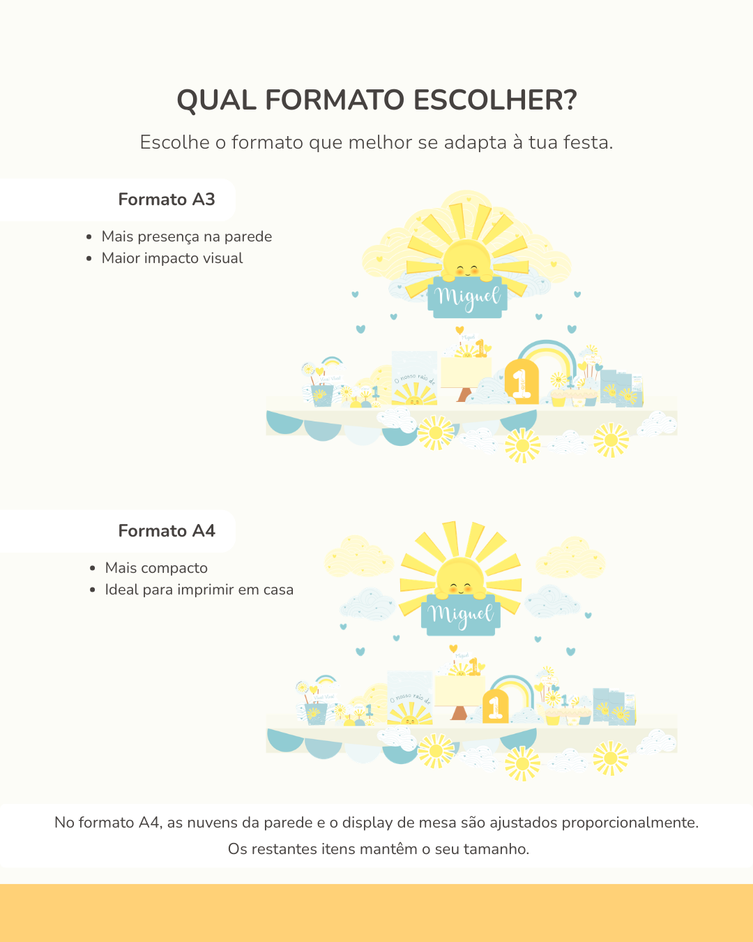  Kit Digital A3 e A4 - Raio de Sol ( Sunshine) 5