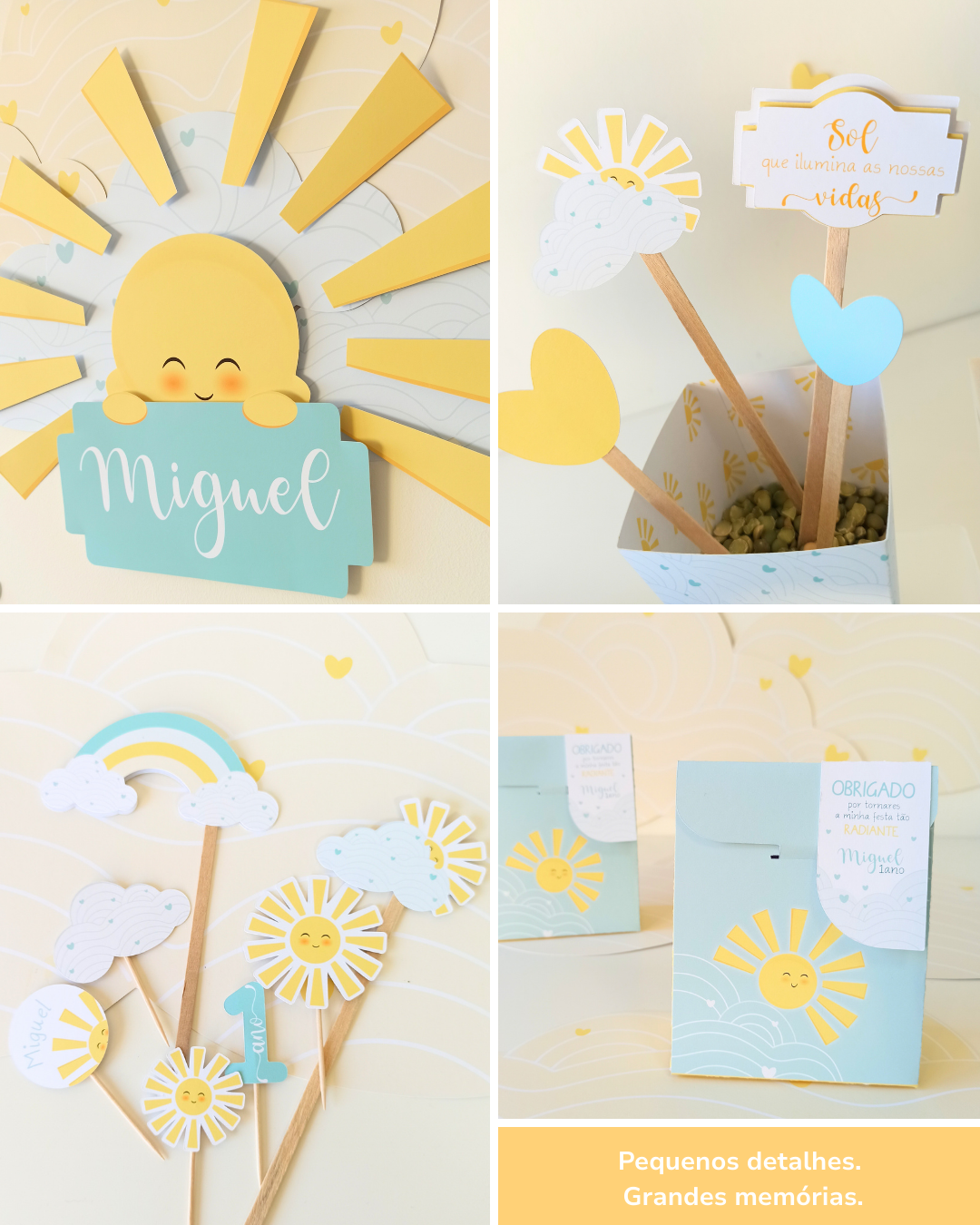  Kit Digital A3 e A4 - Raio de Sol ( Sunshine) 6