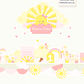  Kit Digital A3 e A4 - Sunshine Rosa - Thumbnail 1