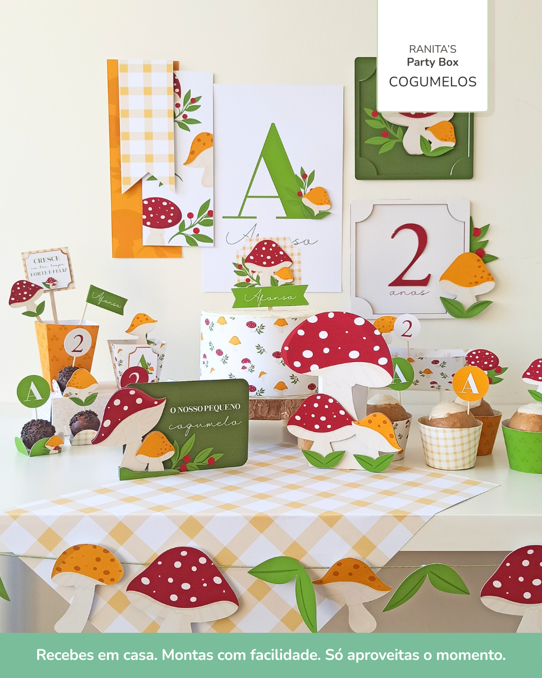 Kit de festa – Cogumelos 1