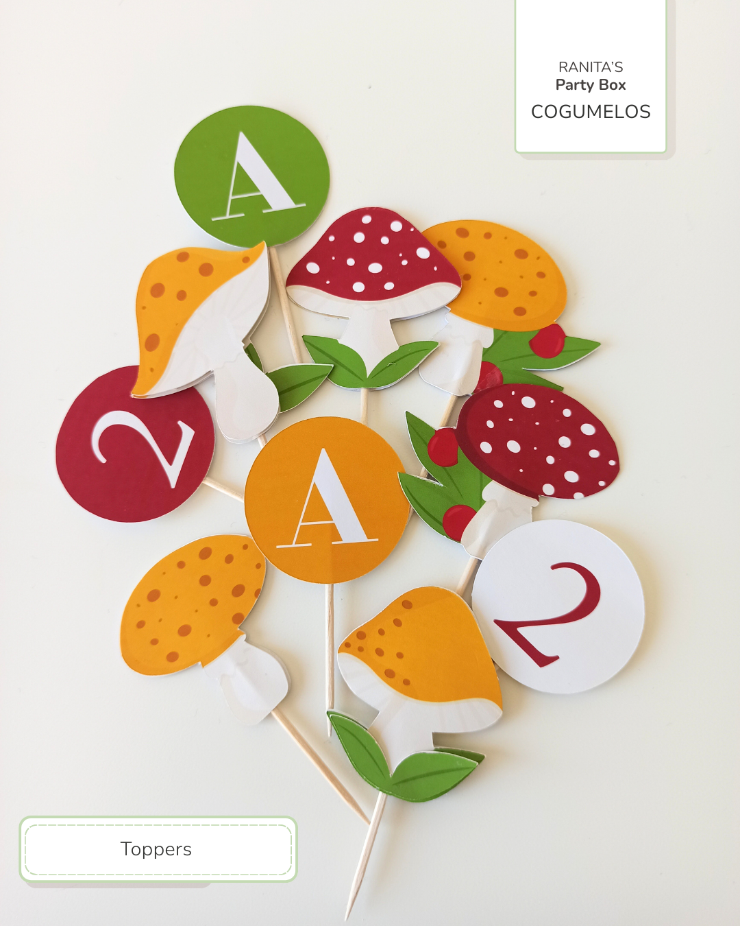 Kit de festa – Cogumelos 9