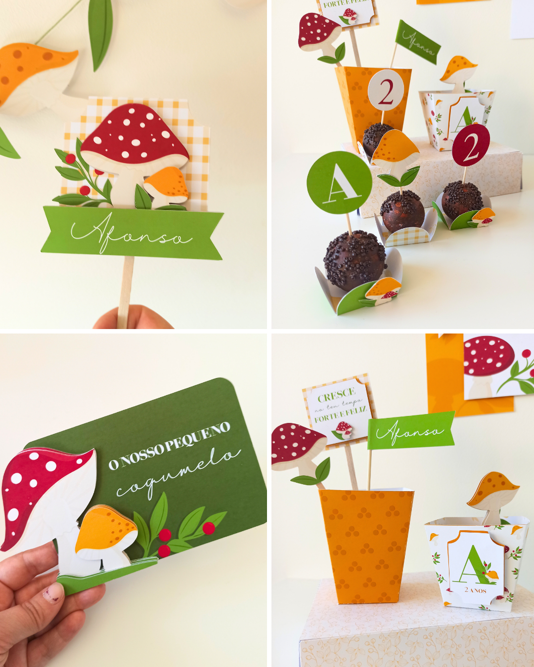 Kit de festa – Cogumelos 6