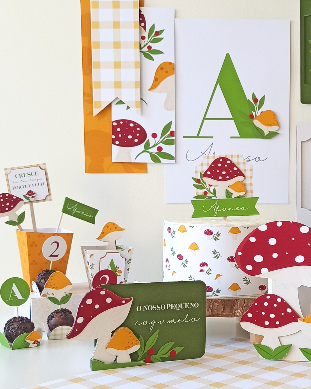  Kit Digital A3 & A4 - Cogumelos 6