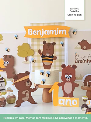 Kit de festa – Ursinho Ben