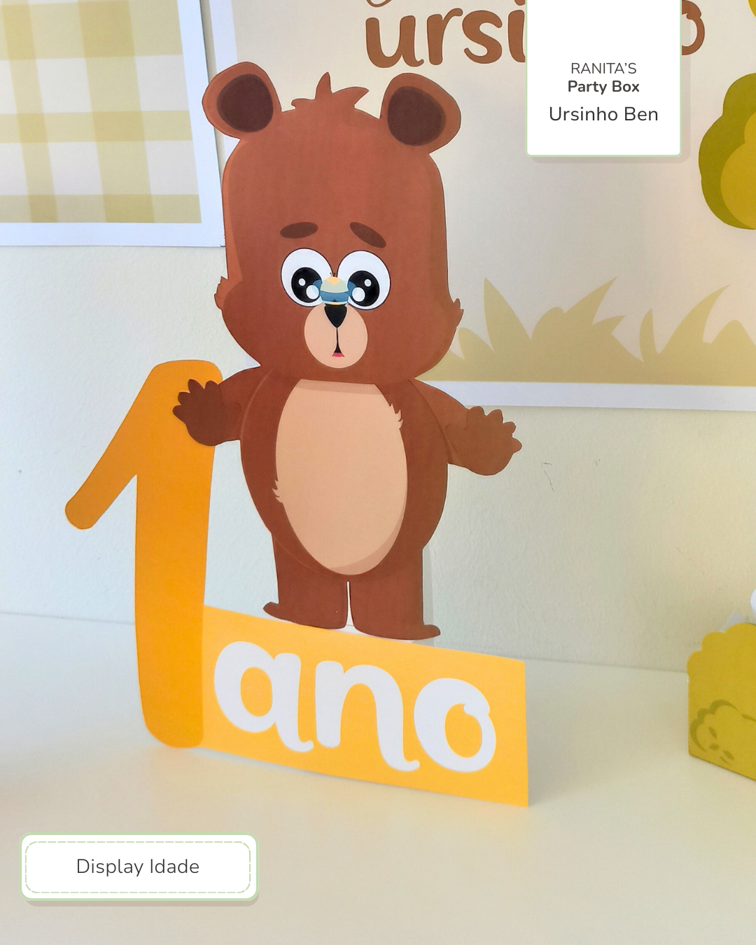 Kit de festa – Ursinho Ben 7