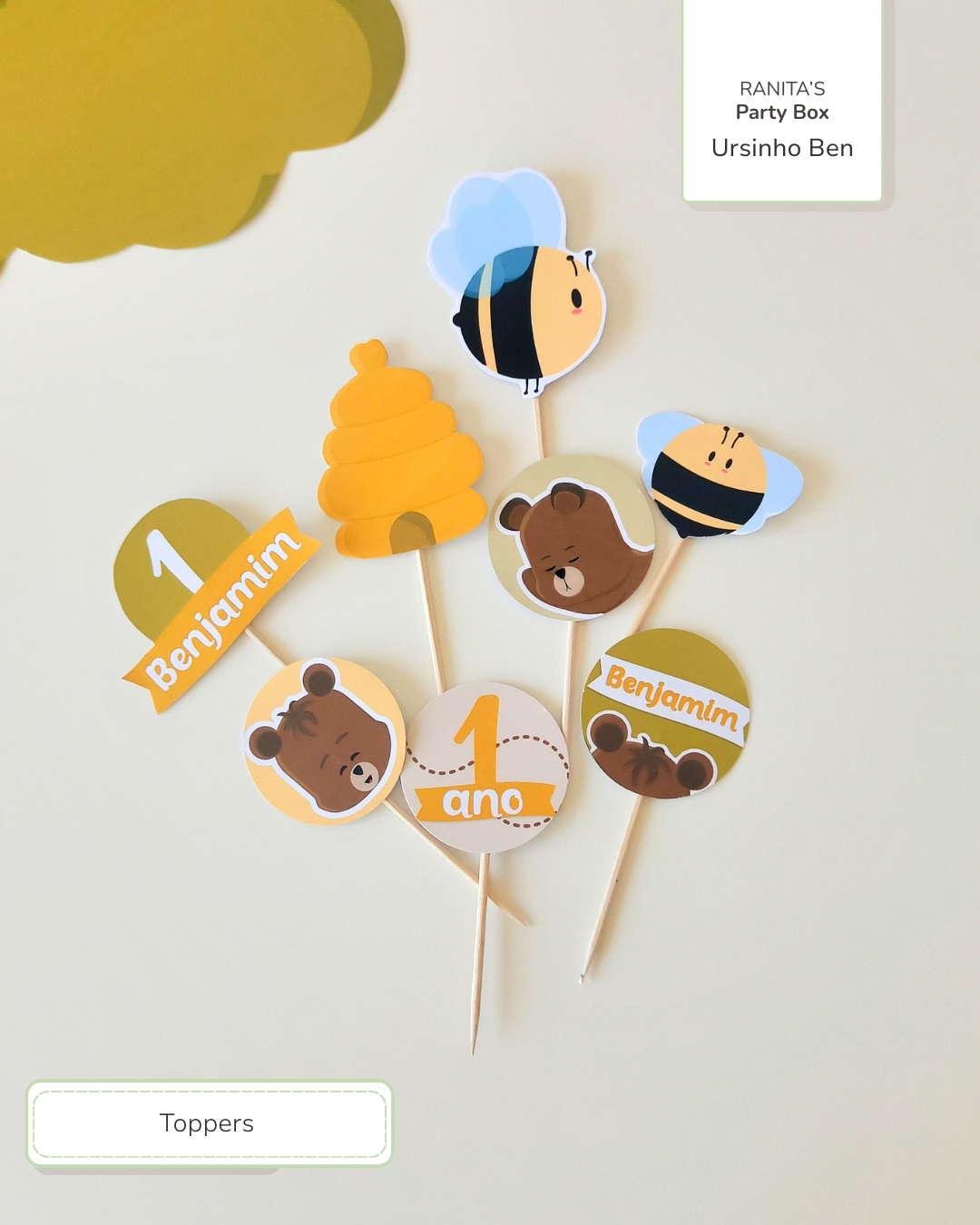 Kit de festa – Ursinho Ben 8