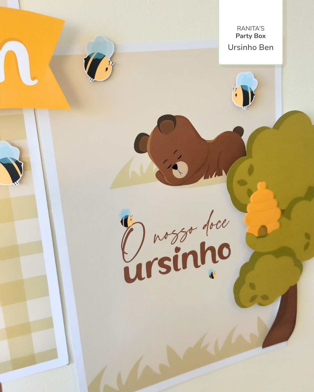 Kit de festa – Ursinho Ben 9