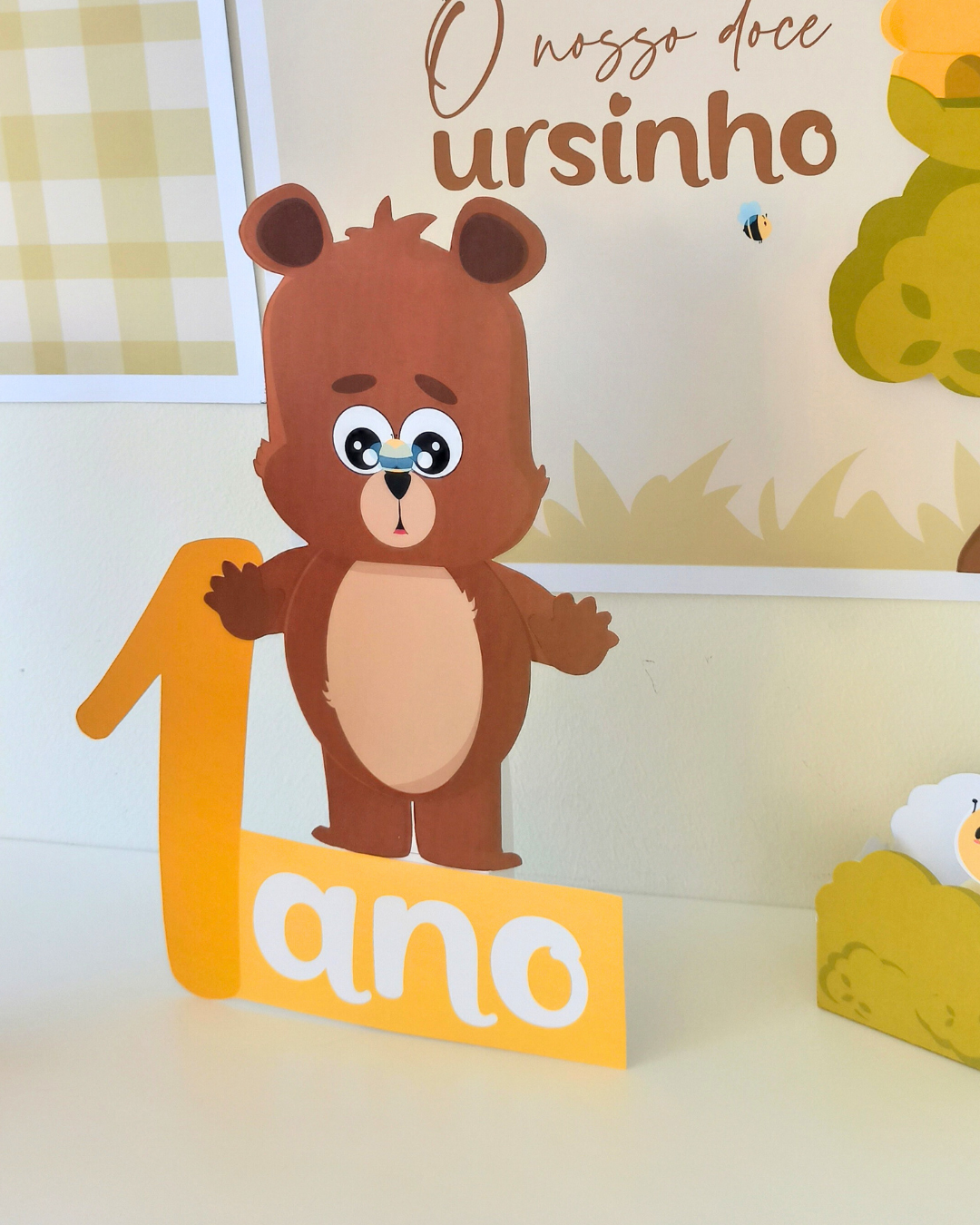  Kit Digital A3 & A4 - Ursinho Ben 7