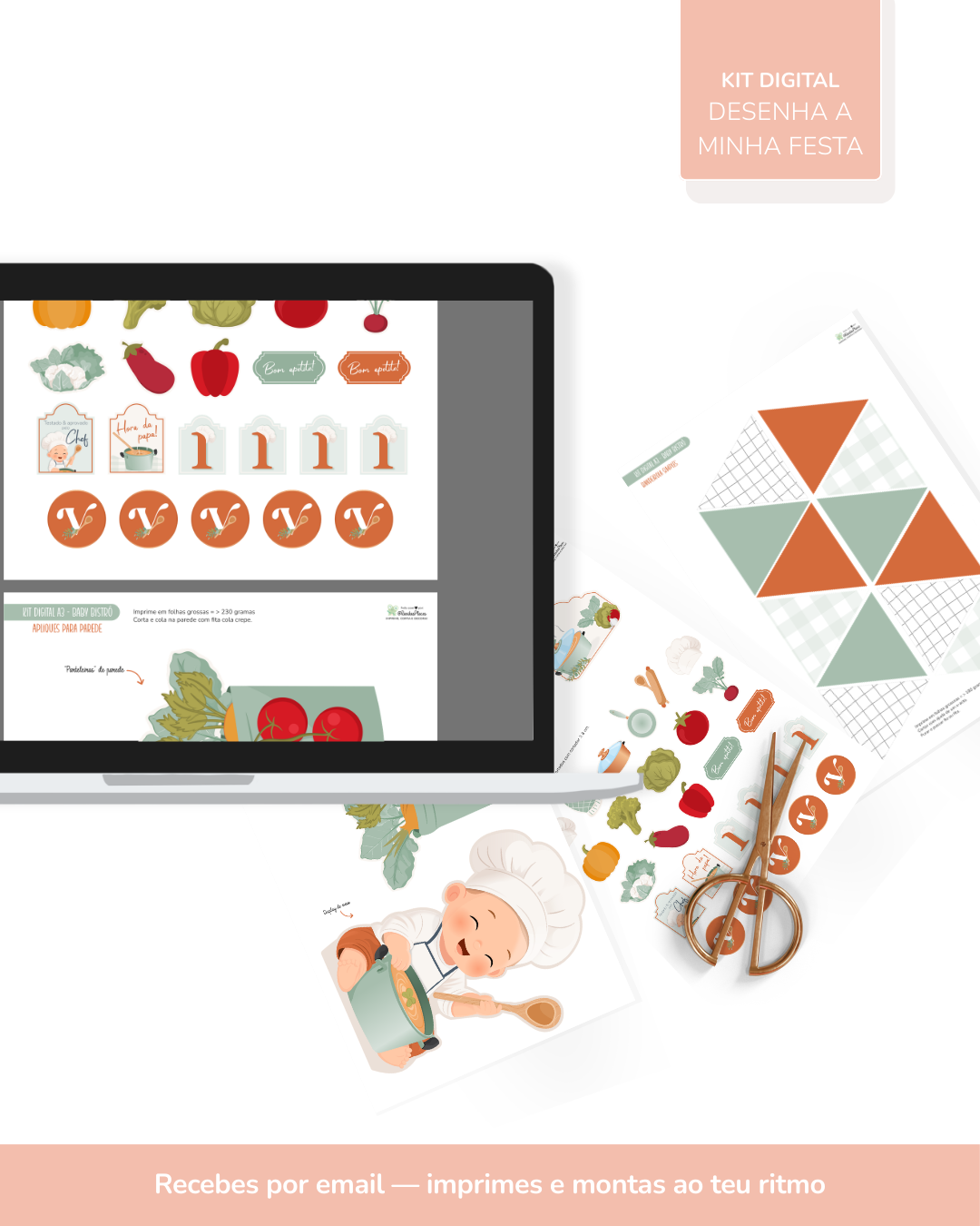 Kit Digital Personalizado - Desenha a Minha Festa 1