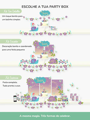 Kit de festa – Magia ao amanhecer
