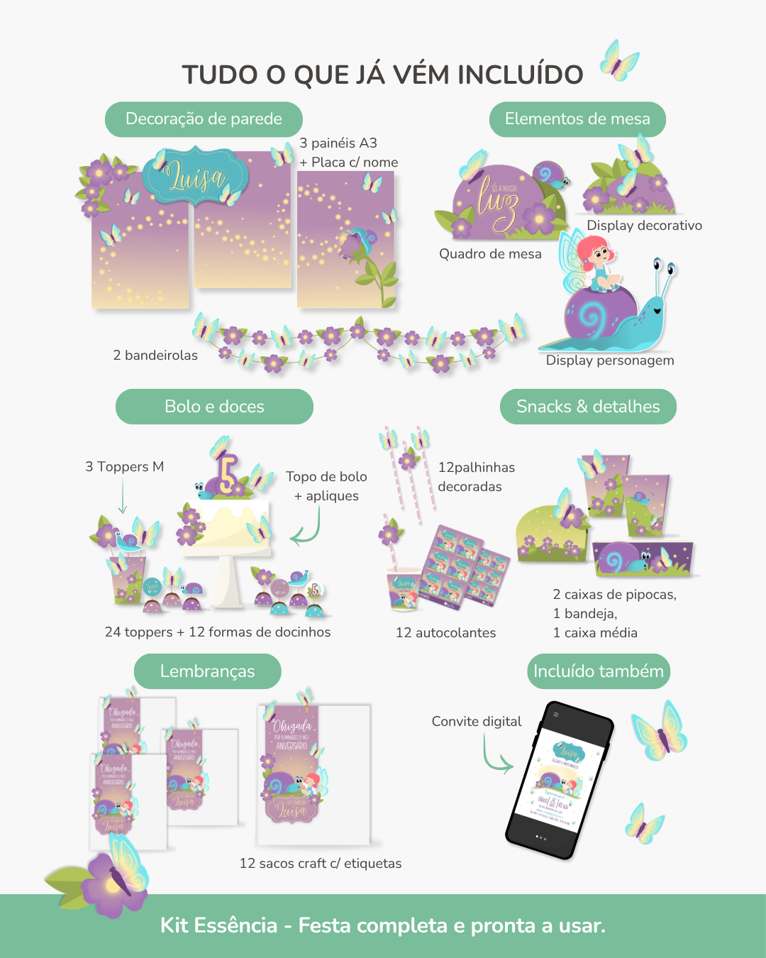 Kit de festa – Magia ao amanhecer 6