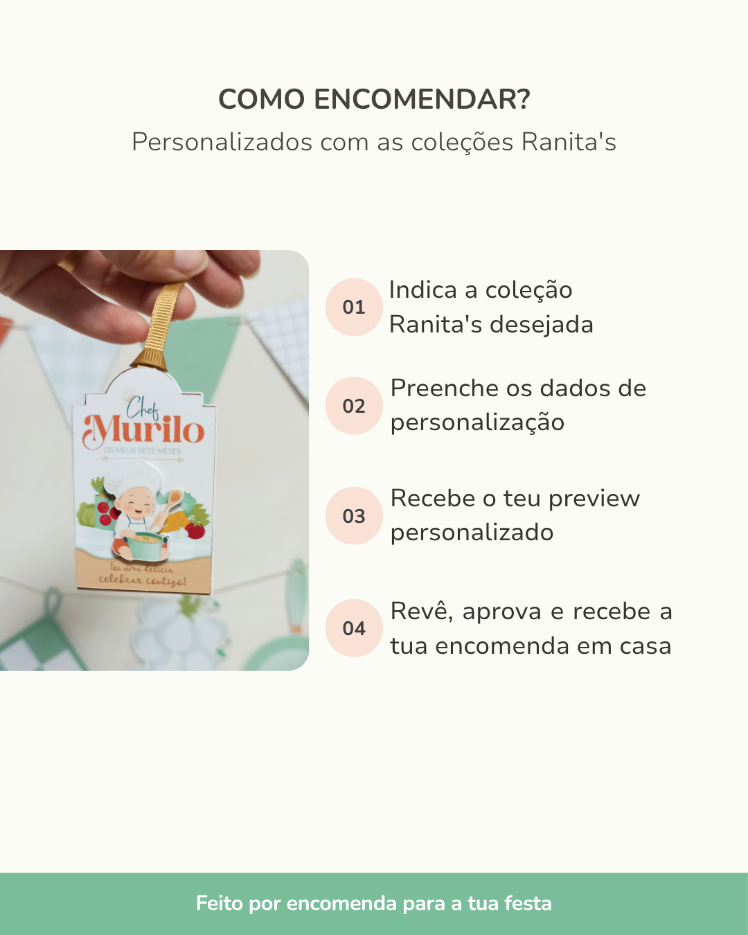 Etiquetas com aplique | Conj. de 12  3