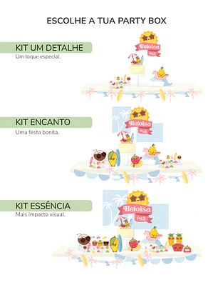 Kit de festa –  Summer Fruits