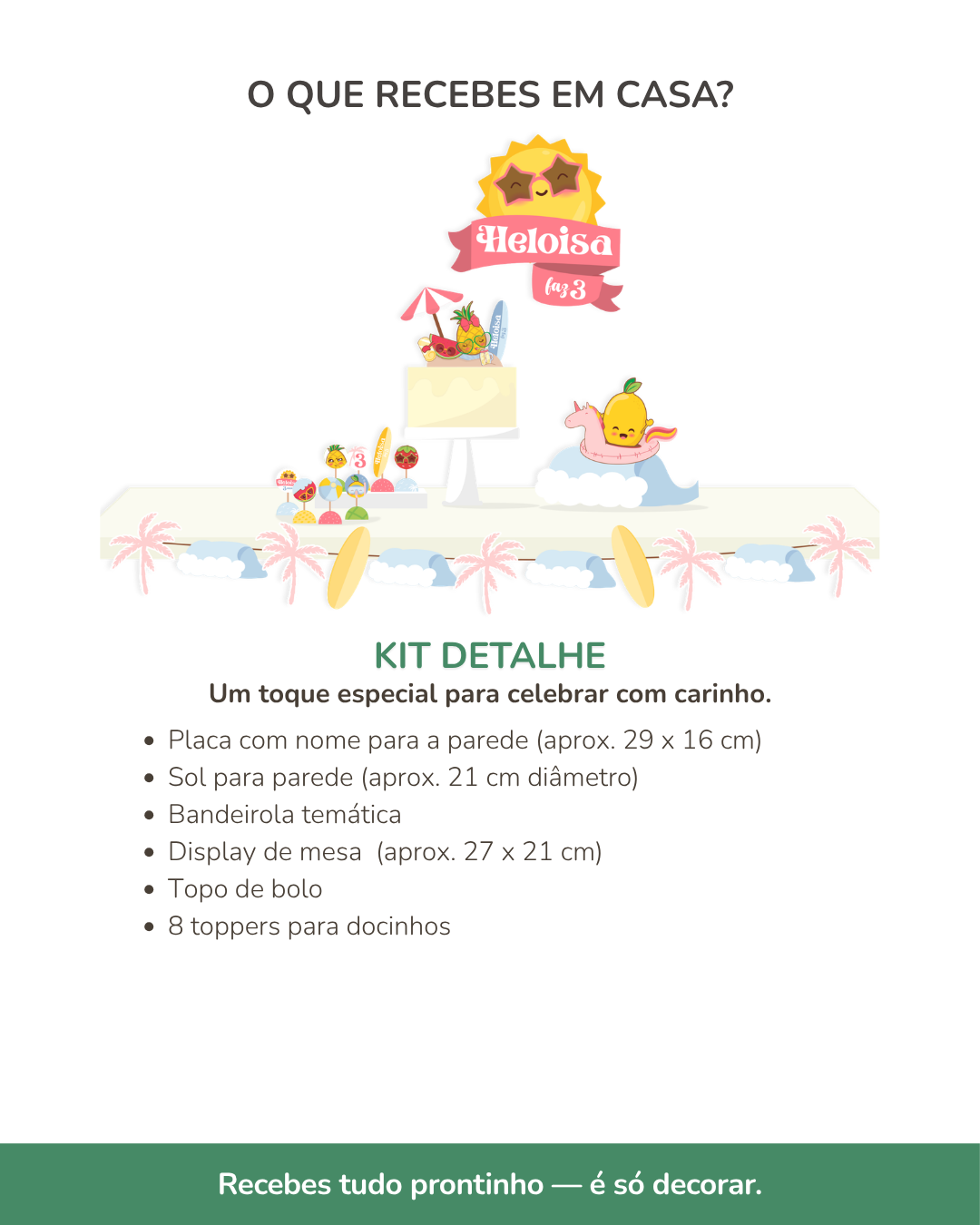 Kit de festa –  Summer Fruits 3