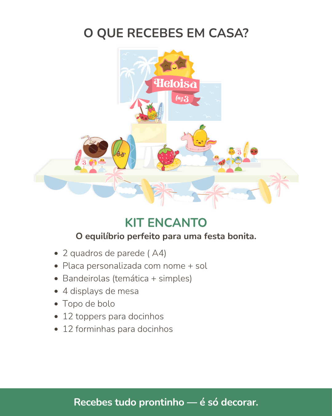 Kit de festa –  Summer Fruits 4