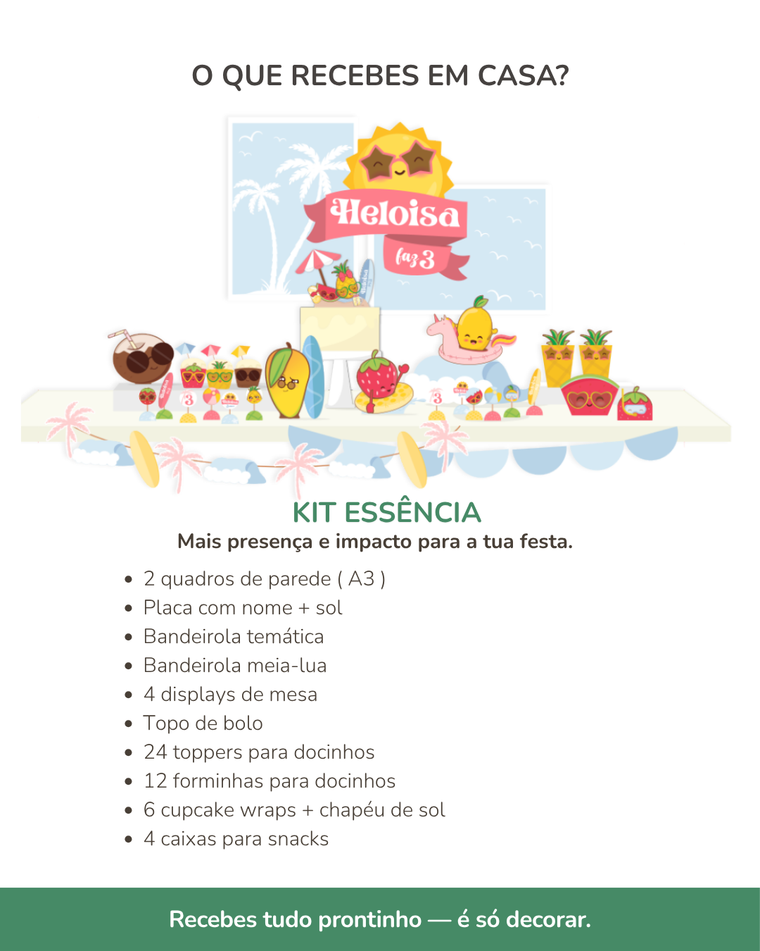 Kit de festa –  Summer Fruits 5