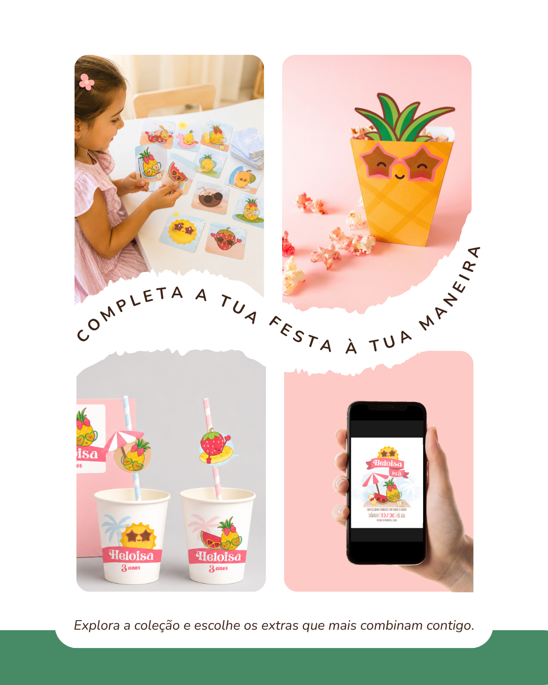 Kit de festa –  Summer Fruits 6